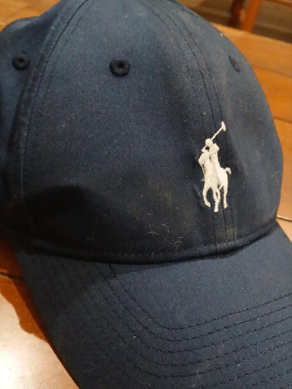 Polo by Ralph Lauren Navy Embroidered Polo Player Cap